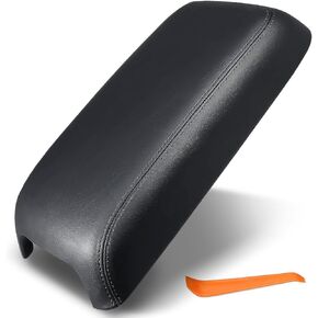 UMISHI Center Console Armrest Cover Lid Kit Replacement for 2011-2021 Dodge Charger, Chrysler 300 Replaces OE# 1VT06DX9AH,1VT06DX9AG,1VT06DX9AF,1VT06DX9AE (Black)