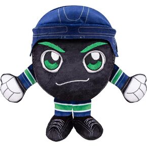 Bleacher Creatures Vancouver Canucks 8" NHL Kuricha Hockey Puck Sitting Plush - Soft Chibi Inspired Plush
