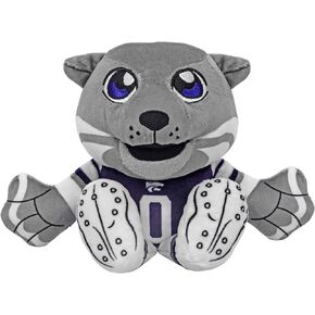 Bleacher Creatures Kansas State Wildcats Willie The Wildcat 8" NCAA Mascot Kuricha Sitting Plush - Soft Chibi Inspired Mascot