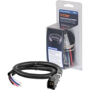 CURT 51531 Universal Trailer Brake Controller Harness with Pigtails