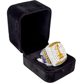 Spire Designs Fantasy Football Championship Ring - FFL Ring with Display Box