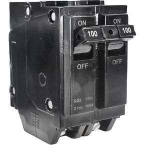 قاطع دائرة Q2100 2 قطب 100 أمبير. 120/240 فولت، مناسب لنوع سيمنز EQ. مراكز تحميل من سلسلة EQL، وSEQ EQG، وPL، وES، وقاطع دائرة صغير مدمج، وحماية مغناطيسية حرارية. (ضمان 5 سنوات) in Kuwait