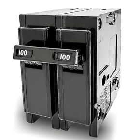 BR280 Circuit Breaker, 80 Amp Double Pole Circuit Breaker 120/240 Vac Rated. BR280 2 Pole 80 AMP Breaker，Plug-in Circuit Breaker.3-Year Warranty