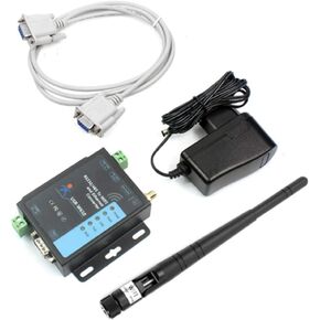 USRCN Industrial Serial to WiFi and Ethernet Converter Realize Serial Data and TCP/IP Data Package Transparent Transmission Modbus RTU to TCP Modbus Polling