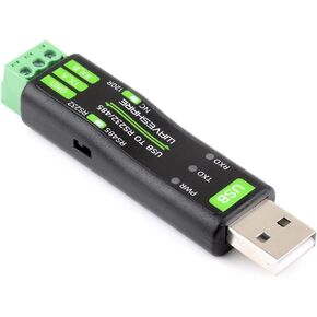 waveshare USB to RS232 RS485 Serial Converter Adapter Onboard Original FT232RNL Chip,Supports Mac, Linux, Android, Win11/10/8.1/8/7