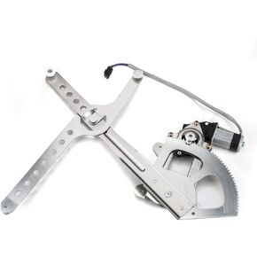 SUNROAD 741-655 Power Window Lift Regulator with Motor Assembly Front Left Driver Side Replacement for Chevrolet 1995-2000 C3500 GMC 1995-1999 C1500 Suburban 1999 2000 Cadillac Escalade