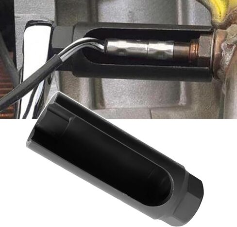 Oxygen Sensor Socket with Side Wire Cutout, 3/8 Inch Drive x 7/8in (22mm) 6-Point, O2 Sensor Removal and Installation Tool fits All Vehicle (Small) in Kuwait