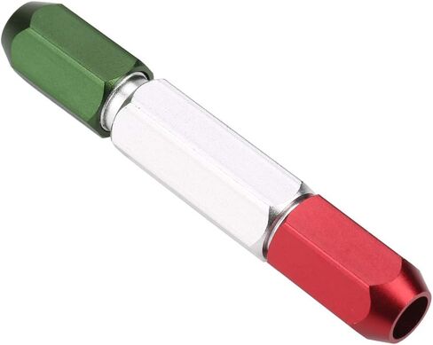 Kadimendium دبوس غيج مقبض لا يوجد مقياس مقبض مزدوج نهاية سبائك الألومنيوم مقبض الأدوات الصناعية الملحقات لمقياس التوصيل (6-7 مم) in Kuwait