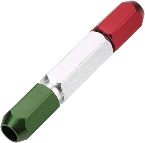 Kadimendium دبوس غيج مقبض لا يوجد مقياس مقبض مزدوج نهاية سبائك الألومنيوم مقبض الأدوات الصناعية الملحقات لمقياس التوصيل (6-7 مم) in Kuwait