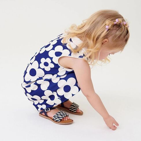 Bumeex Toddler Girls Clothes Cotton Short Sleeve Casual Girls Dresses for Kids 2-7 Years in Saudi Arabia