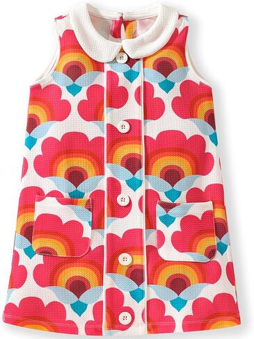 Bumeex Toddler Girls Clothes Cotton Short Sleeve Casual Girls Dresses for Kids 2-7 Years in Saudi Arabia
