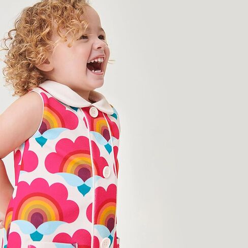 Bumeex Toddler Girls Clothes Cotton Short Sleeve Casual Girls Dresses for Kids 2-7 Years in Saudi Arabia