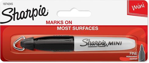 SHARPIE Mini Permanent Marker, Fine Point, Black, 1 Count in Saudi Arabia