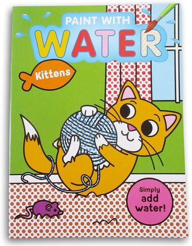 Kittens Paint with Water Book in Saudi Arabia