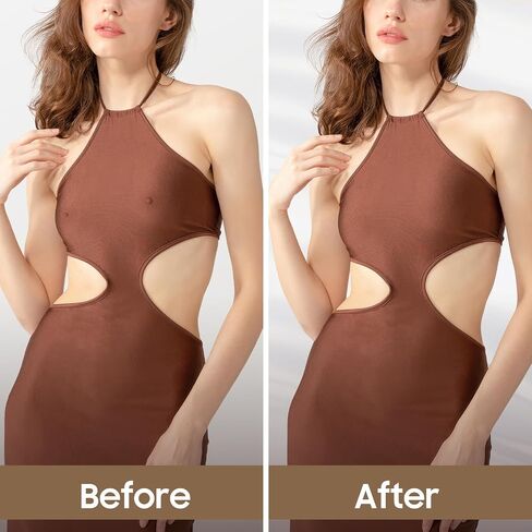 WOTAXUMM Pasties Nipple Covers - Reusable Adhesive Silicone Pasties for Women, Waterproof & Washable Nude Breast Petals, Ultra Thin, Gentle on Skin, 5 Pairs Covers Bra for Bride in Dress in Saudi Arabia