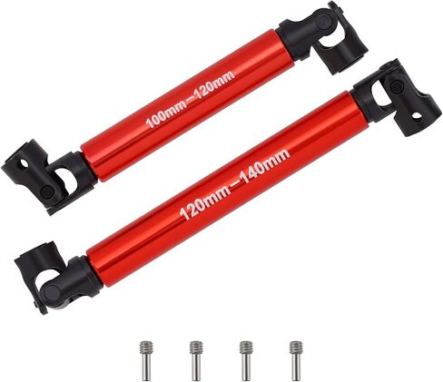 DJX 2PCS TRX4 CVD Front&Rear Drive Shaft for 1/10 RC Rock Crawler 324MM Wheelbase Traxxas TRX-4 RC Car (Blue) in Saudi Arabia