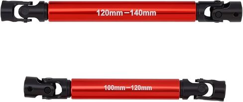 DJX 2PCS TRX4 CVD Front&Rear Drive Shaft for 1/10 RC Rock Crawler 324MM Wheelbase Traxxas TRX-4 RC Car (Blue) in Saudi Arabia