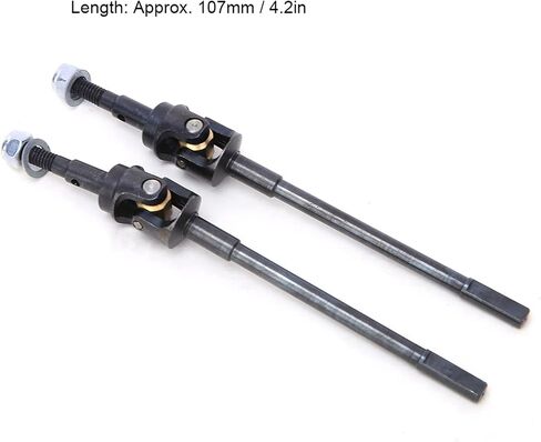 Front CVD Universal Drive Shaft for Axial SCX10 II 90046 90047 RC Car, Durable, Easy Installation Scx10 Ii Axles in Saudi Arabia