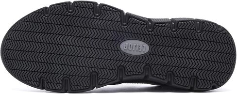 XUVUVJU Men's Leather Non Slip Food Service Shoes Comfortable Lightweight Slip Resistant Chef Shoes for Kitchen,Restaurant,Hospital in Saudi Arabia