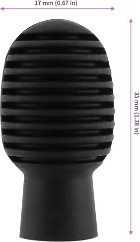 JEUIHAU 8 قطع من رؤوس أعواد الطبل المصنوعة من السيليكون، أغطية رأس أعواد الطبل المتينة، نصائح ممارسة أعواد الطبل لحماية رأس أعواد الطبل وتقليل صمت ممارسة الطبول، أسود ورمادي in Kuwait