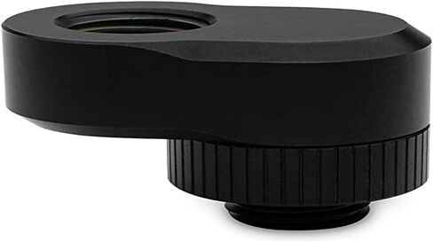 EKWB EK-Quantum Torque Rotary Offset Adapter Fitting, 14mm, Black, 8-10 in Saudi Arabia