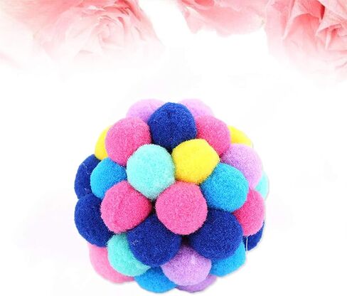 POPETPOP Bell Toy for Cat Rattle Toy Ball for Cat Kitten Bell Balls Cat Bell Balls Pet Cat Bouncy Ball in Saudi Arabia
