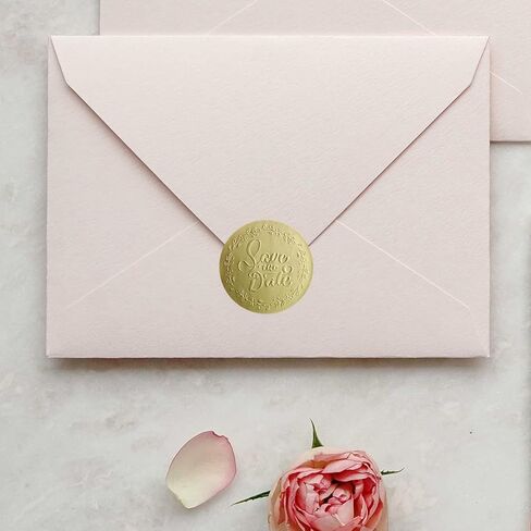 100 x Embossed Handmade With Love Sticker, Small Business Sticker, Handmade Business, Gold Foil Packaging Labels, Support Small Business, Gift Bags, Tags Labels Happy Mail Packaging in Kuwait