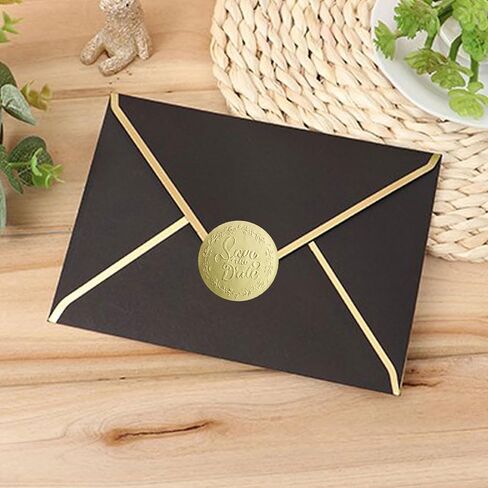 100 x Embossed Handmade With Love Sticker, Small Business Sticker, Handmade Business, Gold Foil Packaging Labels, Support Small Business, Gift Bags, Tags Labels Happy Mail Packaging in Kuwait