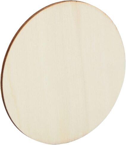 Juvale 36 Pack Unfinished Wood Circles for Crafts, 3 Inch Round Wooden Cutouts for DIY Projects in Saudi Arabia