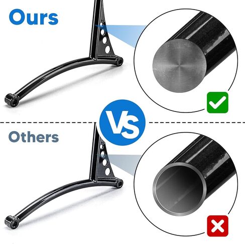 Mofun Passenger Backrest Sissy bar & Luggage Rack Detachable Compatible with 2004-2023 Harley Sportster XL 883 1200,Black in Saudi Arabia