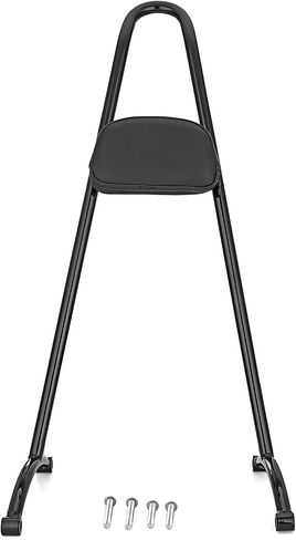Mofun Passenger Backrest Sissy bar & Luggage Rack Detachable Compatible with 2004-2023 Harley Sportster XL 883 1200,Black in Saudi Arabia