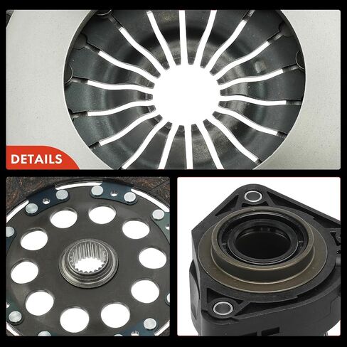 A-Premium Transmission Clutch Kit with Clutch Slave Cylinder Compatible with Ford Focus 2012 2013 2014 2015 2016 2017 2018, L4 2.0L, Naturally Aspirated, Replace# K70649-01 in Saudi Arabia