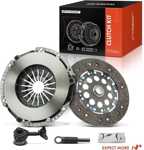 A-Premium Transmission Clutch Kit with Clutch Slave Cylinder Compatible with Ford Focus 2012 2013 2014 2015 2016 2017 2018, L4 2.0L, Naturally Aspirated, Replace# K70649-01 in Saudi Arabia