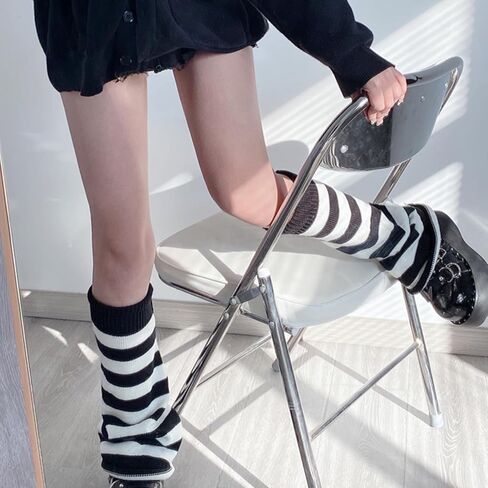 جوارب تدفئة الساق للنساء من KADBLE، جوارب طويلة محبوكة لتدفئة الساق وأكمام واسعة من الكروشيه جوارب للكاحل in Kuwait