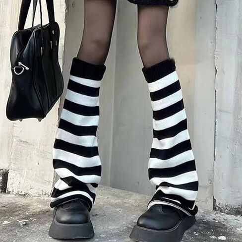 جوارب تدفئة الساق للنساء من KADBLE، جوارب طويلة محبوكة لتدفئة الساق وأكمام واسعة من الكروشيه جوارب للكاحل in Kuwait