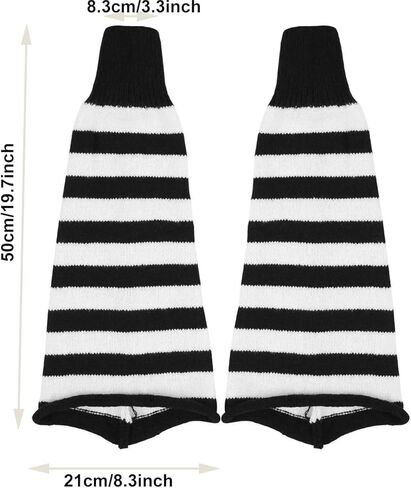 جوارب تدفئة الساق للنساء من KADBLE، جوارب طويلة محبوكة لتدفئة الساق وأكمام واسعة من الكروشيه جوارب للكاحل in Kuwait