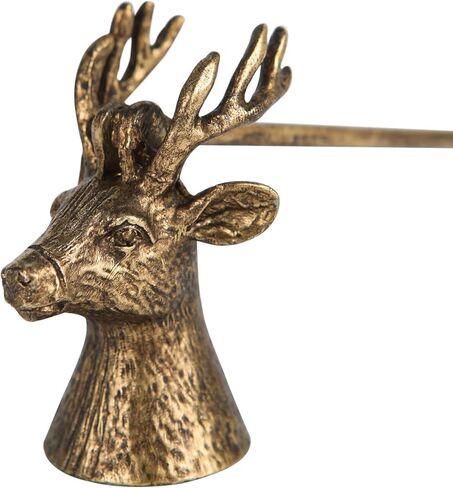 NIKKY HOME Candle Snuffer, Deer Decorative Candle Extinguisher Candlesnuffer with Long Handle Candle Snuffers Wick Snuffer Candle Accessory Farmhouse Decor Candle Accessories Gift in Kuwait