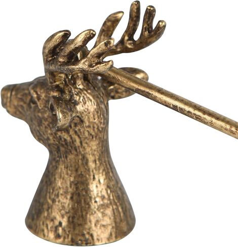 NIKKY HOME Candle Snuffer, Deer Decorative Candle Extinguisher Candlesnuffer with Long Handle Candle Snuffers Wick Snuffer Candle Accessory Farmhouse Decor Candle Accessories Gift in Kuwait