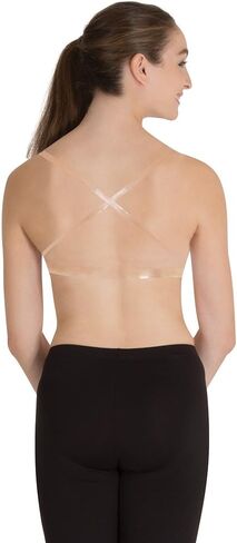 Body Wrappers 297 Women's Padded Underwire Bra with Clear Straps in Saudi Arabia