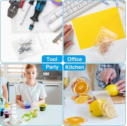 1200pcs 1.5" x 1.5" 2 Mil Clear Plastic Zip Bags, Bulk Jewelry Bag, Poly Bags with Resealable Zip Top Lock for Pills, Meds, Jewelry, Travel, Storage, Packaging, Shipping in Saudi Arabia