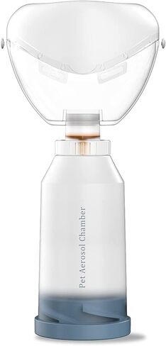 فاصل استنشاق غرفة الهباء الجوي القطط من نوميوب للقطط والقطط مع قناع حصري للحيوانات الأليفة للكلاب الصغيرة وجميع القطط in Kuwait