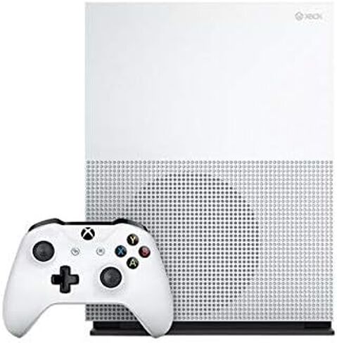 Newest Microsoft Xbox One S 2TB Hard Drive NBA 2K19 Bundle Console (4K Ultra HD Blu-ray) with Wireless Controller | Dolby Atmos Sound | Wi-Fi | USB 3.0 (Renewed) in Saudi Arabia