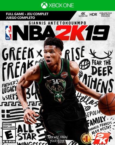 Newest Microsoft Xbox One S 2TB Hard Drive NBA 2K19 Bundle Console (4K Ultra HD Blu-ray) with Wireless Controller | Dolby Atmos Sound | Wi-Fi | USB 3.0 (Renewed) in Saudi Arabia