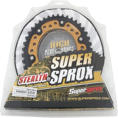 Supersprox - Gold Stealth Sprocket, 40T, Chain Size 530, Rst-499-40-Gld in Saudi Arabia