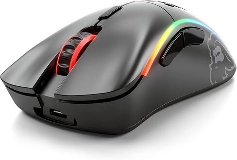 Glorious Gaming - Model D 2 Wireless Ergonomic Mouse, Superlight 66g, up to 210 hr Battery Life, 26K Optical Sensor, 6 Programmable Buttons, 80 Million Clicks, FPS, MMO, MOBA, Battle Royale (White) in Saudi Arabia