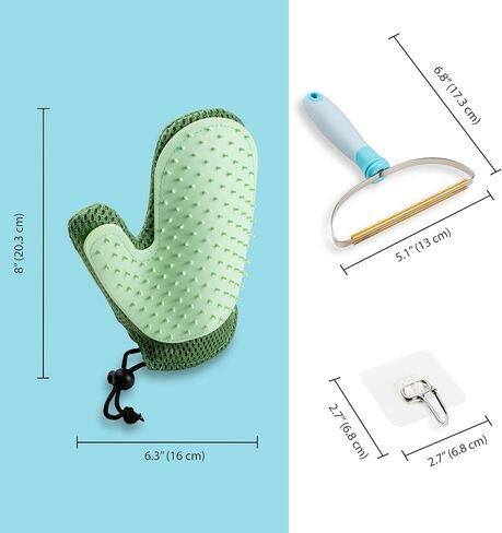 مجموعة إزالة شعر الحيوانات الأليفة قابلة للتعديل مقاس 55 بوصة مع تصميم قماش ذو حواف معدنية، ومكشطة سجاد قابلة للسحب، وأداة تنظيف تساقط الكلاب تدور بزاوية 180 درجة، وفرش حيوانات أليفة قابلة لإعادة الاستخدام للسجاد والأرائك والسيارات in Kuwait