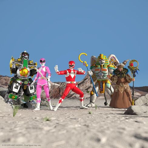 Super7 Mighty Morphin Power Rangers ULTIMATES! Wave 2 - Red Ranger Action Figure in Saudi Arabia