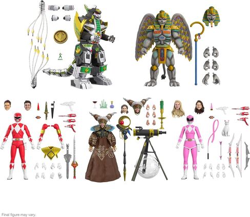 Super7 Mighty Morphin Power Rangers ULTIMATES! Wave 2 - Red Ranger Action Figure in Saudi Arabia