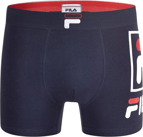 Fila Men's 3" No Fly Boxer Brief with Built in Pouch Support (3-Pack of Trunk Briefs) in Saudi Arabia