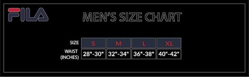 Fila Men's 3" No Fly Boxer Brief with Built in Pouch Support (3-Pack of Trunk Briefs) in Saudi Arabia